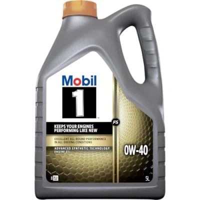 Immagine di Mobil 1 153678 Olio motore FS 0W40 Synthetic Gold, 5 l