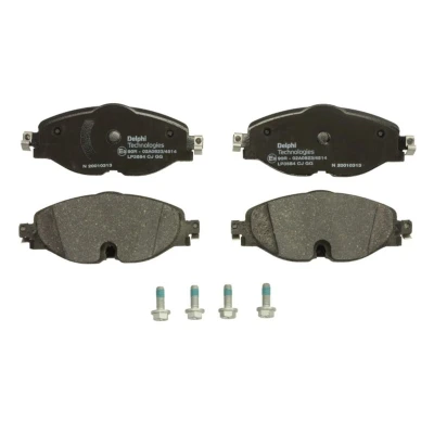 Immagine di DELPHI LP3584 Kit pastiglie freno Predisposto per contatto segnalazione usura con lamierino anticigolío accessori VOLKSWAGEN: Passat B8 Variant