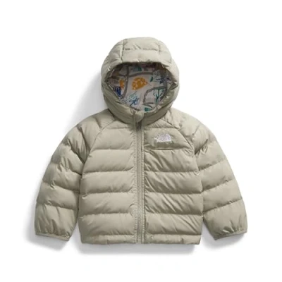 Immagine di THE NORTH FACE Knder Giacca reversibile Perrito con cappuccio, 6 mesi, colore: Grigio clay