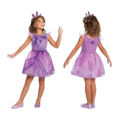 Immagine di DISGUISE 115709K 15L Twilight Sparkle Fancy Dress Intl, M (7 8), multicolore