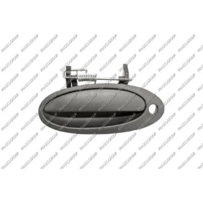 Immagine di PRASCO RN0828002 Maniglia Apriporta Esterno, anteriore Sx con foro per chiave nero