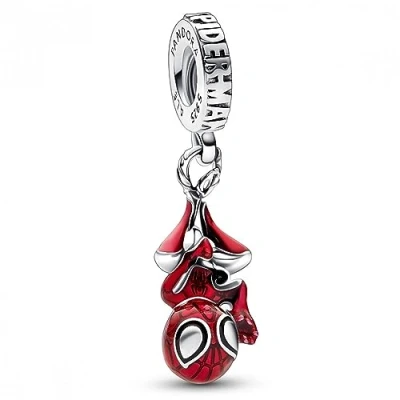 Immagine di Pandora Marvel Braccialetto con pendenti Multi colore/Rosso/Argento 792323C01