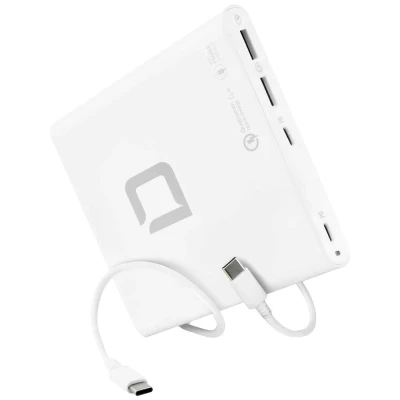 Immagine di Dicota Laptop Charger Universal PRO Alimentatore per notebook 120 W 20 V 5 A con adattatore UK, USB Power Delivery (USB PD)