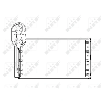 Immagine di NRF 53550 Radiatore Riscaldamento con condotto