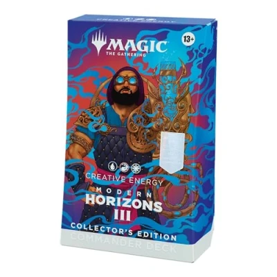 Immagine di Mazzo Commander di Magic: The Gathering Orizzonti Modern 3: Collector&#039;s Edition Creative Energy (English Version)