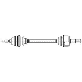Immagine di METELLI 17 1018 Albero motore / Semiasse 924mm 75,5mm OPEL: Corsa D Hatchback