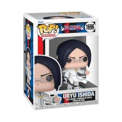 Immagine di Funko POP! Animation: BLEACH Uryu Ishida Probabilità di 1/6 per la Variante Chase Figura in Vinile da Collezione Idea Regalo Merchandising Ufficiale Giocattoli Bambini e Adulti