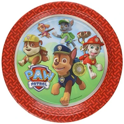 Immagine di Amscan Set di 8 Piatti, 18 cm, 999133