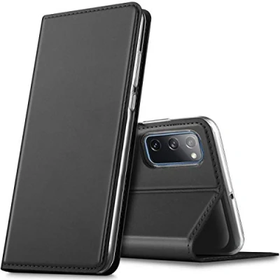 Immagine di Verco case per Samsung Galaxy S20 FE Cover, Custodia a Libro Pelle PU Booklet Protettiva [magnetica integrata], Nero