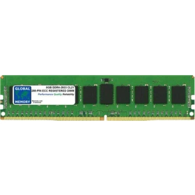 Immagine di Global Memory Ram Memoria DDR4 2933 MHz PC4 23400 288 PIN ECC registrata DIMM (RDIMM) per server/workstation/schede madri