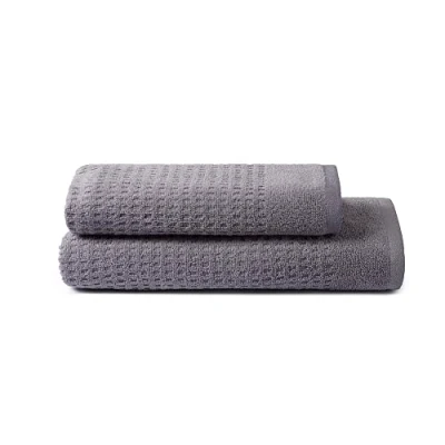 Immagine di SWEET HOME Asciugamani Bagno Viso e Bidet in Spugna di Puro Cotone 100% Certificato OEKO TEX Zero Twist, Set con Asciugamano 50x100 40x50 Morbido Assorbente anche come Palestra