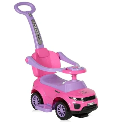 Immagine di COIL Auto a Spinta con Maniglia 614 W Per Bambini 3 in 1 Macchina Cavalcabile (Blu)