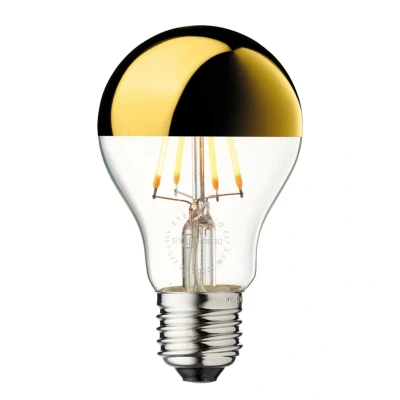 Immagine di DESIGN BY US Lampadina con testa specchiata Arbitraria E27 oro 3,5W 2700K dimmerabile