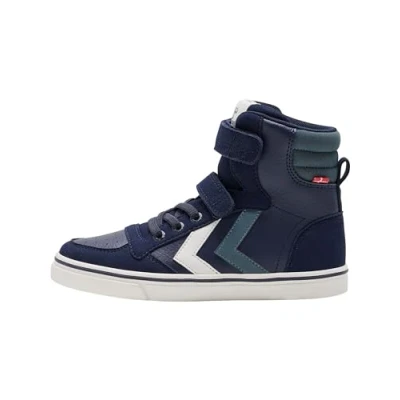 Immagine di hummel Slimmer Stadil Alto JR, Scarpe da Ginnastica, Iris Nera, 32 EU