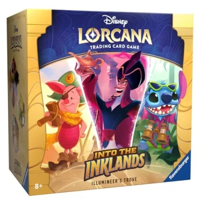 Immagine di Ravensburger Disney Lorcana:Into the Inklands TCG Trove Pack Count Characters Lorcana Trading Card Game: Set 3, Colore blu, marrone, arancione, bianco, giallo, 11098292