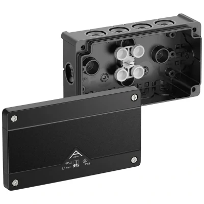 Immagine di Spelsberg 80200201 Cassetta di derivazione (L x L A) 87 152 52 mm Nero IP66 1 pz.
