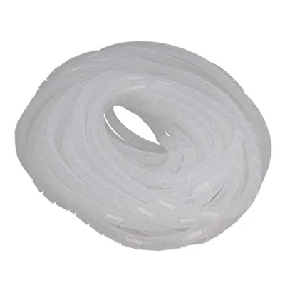 Immagine di Othmro Cavo a spirale in polietilene, 8 mm, diametro 10,5 12 m, lunghezza colore: bianco
