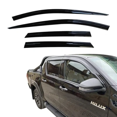 Immagine di AUTO CLOVER Set di deflettori d&#039;aria per Toyota Hilux 2016+ Double Cab (4 pezzi)