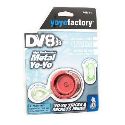 Immagine di YOYO FACTORY YoyoFactory DV888 Yo Nero (Grande per i Principianti, Corda e Istruzioni Incluse)