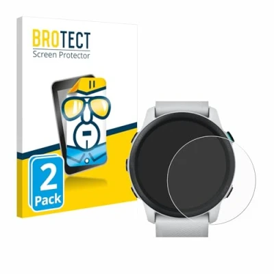 Immagine di brotect Pellicola Protettiva per Garmin Forerunner 745 Protezione Schermo (2 Pezzi) [Trasparente, Anti Impronte]