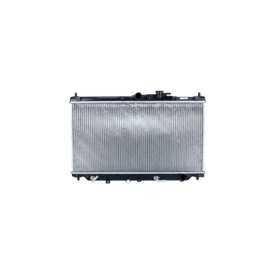 Immagine di NRF 517722 Radiatore motore Alluminio 677 350 24 con parti annesse Alette di raffreddamento saldate