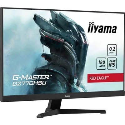Immagine di Iiyama G MASTER Red Eagle G2770HSU B6 Monitor da gioco ERP D (A G) 68.6 cm (27 pollici) 1920 x 1080 Pixel 16:9 0.2 ms HDMI ™, DisplayPort, Cuffie (jack