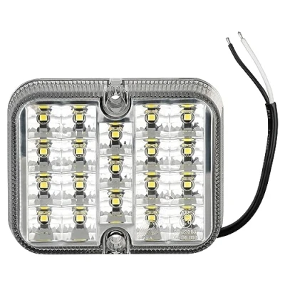 Immagine di AUTOLIGHT 24 luce di retromarcia a LED, retromarcia, 12 V, 100 x 81 28 mm, 19 marchio omologazione E, impermeabile, per auto, rimorchi, trattori, roulotte