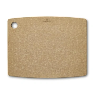 Immagine di Victorinox Taglieri Cucina, Per Alimenti, Ecologico Materiale, Carne, Verdure e Formaggio, Resistente, Adatto alla lavastoviglie, M (36.8 x 28.5 0.6), Marrone