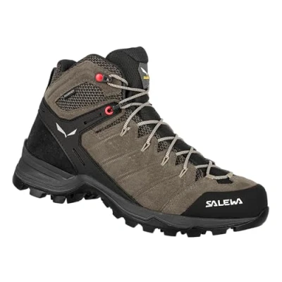 Immagine di Salewa WS ALP MATE MID PTX Scarpa da hiking, Donna, Taglia: 38, Brindle/oatmeal Pelle e tessuto