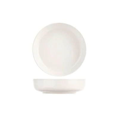Immagine di Cosy &amp; Trendy Piatto fondo BALTIC bianco grès D18,5 x H5 cm, confezione da 6