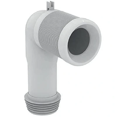 Immagine di Ideal Standard Multi Suites, Curva tecnica per vaso a filo parete, Adattatore conversioni scarico da parete pavimento, T002767, Neutro