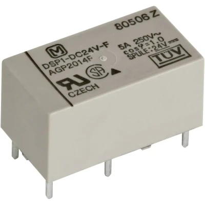 Immagine di Panasonic DSP112F Relè per PCB 12 V/DC 5 A 1 NA, NC pz.