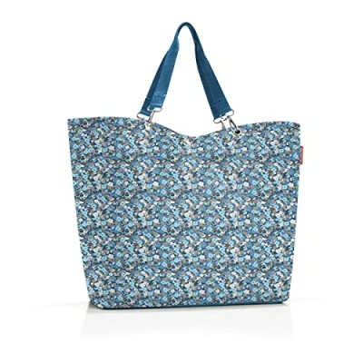 Immagine di Reisenthel shopper XL viola celeste Spaziosa borsa della spesa ed elegante borsetta in uno Realizzata materiale idrorepellente