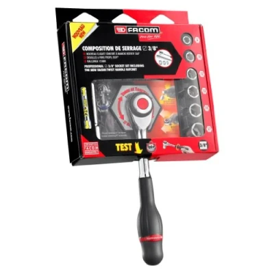 Immagine di Facom J.360PACKPG Kit chiavi di serraggio 3/8&quot;