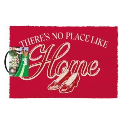 Immagine di Pyramid International The Wizard of Oz Zerbino in fibra di cocco con scritta inglese There&#039;s No Place Like Home, 40 x 60 cm, taglia unica