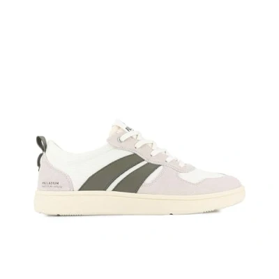 Immagine di Palladium Pallacup Flame TX Sneakers basse, Taglia: 41, Grey white asperagus Pelle e tessuto