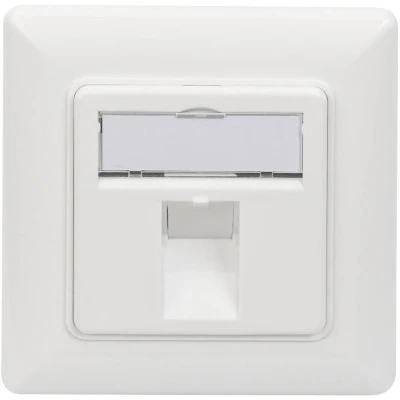 Immagine di Digitus DN 93811 Supporto per Keystone 1 scomparto Bianco