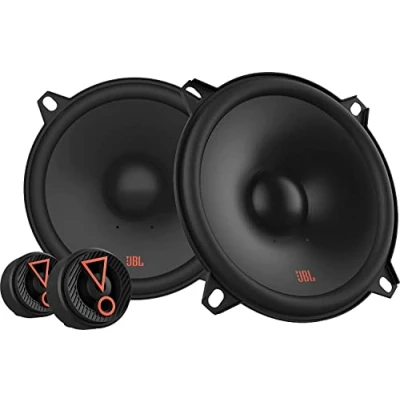 Immagine di JBL Casse Auto 13cm Stage3 507CF a 2 vie di Harman Kardon Set Altoparlanti Pro Sound Components da 135 Watt con woofer 130mm incasso senza griglia e tweeter superficie o
