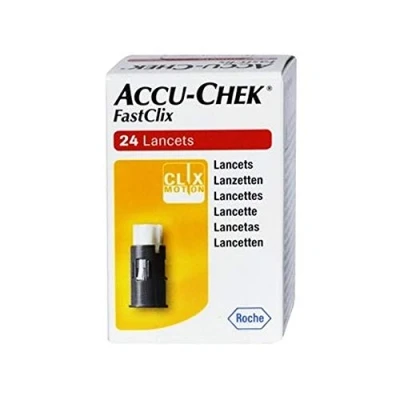 Immagine di LANCETTE PUNGIDITO ACCU CHEK FASTCLIX 24 PEZZI