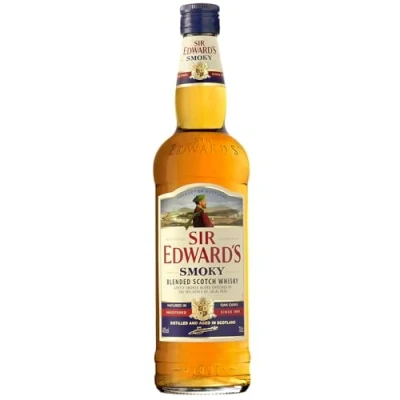 Immagine di Sir Edward&#039;s SMOKY Blended Scotch Whisky 40% Vol. 0,7l in Giftbox