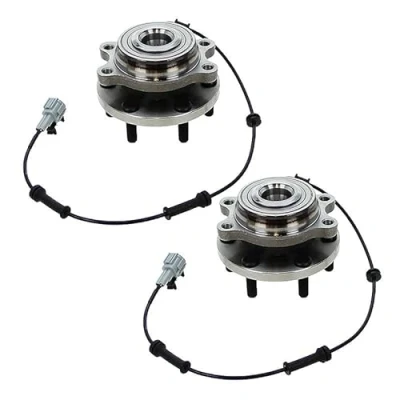 Immagine di BESTPRICE 2x set di cuscinetti per mozzo ruota anteriore con sensore ABS, compatibile NISSAN NP300 NAVARA (D40),NP300 pianale (D40),PATHFINDER III (R51)