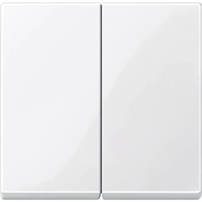 Immagine di Merten Placca di copertura Interruttori in serie System M, 1 M Smart, Plan, Creativ bianco polare lucido 432519