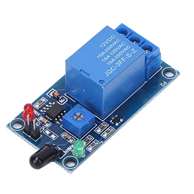 Immagine di Sensore di Fiamma a infrarossi 760 1100nm Rivelatore rilevamento Incendio Cablaggio Facile 12VDC per allarmi antincendio