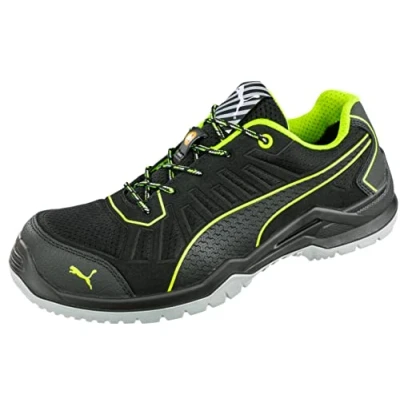 Immagine di PUMA Fuse TC Green Low 644210 45 ESD scarpe di sicurezza S1P Taglia delle (EU): Nero, Verde 1 pz.