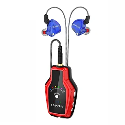 Immagine di KIMAFUN un Ricevitore, è Necessario Trasmettitore per Funzionare Ear Monitor 2.4G Wireless System Prove Band, Amplificatore Chitarra, Registrazione, Trasmissione in Diretta