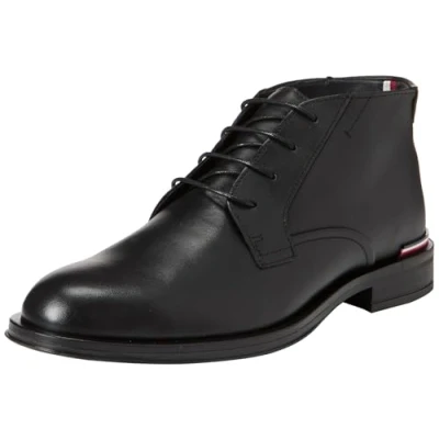 Immagine di Tommy Hilfiger CORE BOOT Stivaletti stringati, Uomo, Taglia: 46, Black Pelle