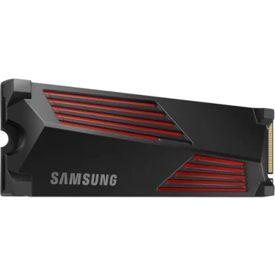 Immagine di Samsung Memorie MZ V9P2T0G 990 PRO SSD Interno con Dissipatore di Calore da 2TB, compatibile Playstation 5, PCIe Gen 4.0 x4 NVMe M.2