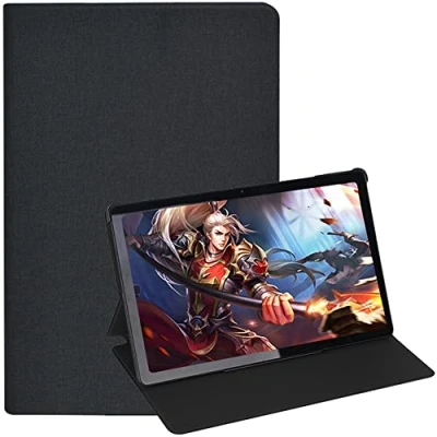 Immagine di AKNICI Tablet Custodia Cover per CHUWI HiPad MAX 10.3 Pollici, PU Pelle Ultra Sottile Angoli di Visione Multipla Smart Tablet, con Auto Svegliati/Sonno, Nero