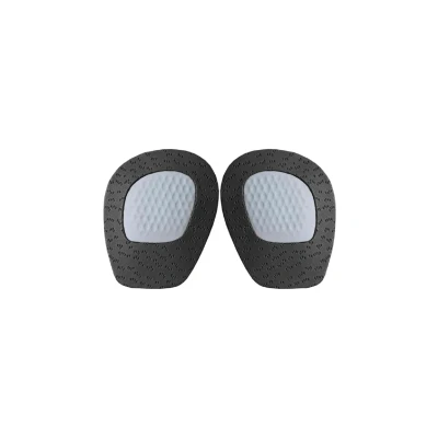 Immagine di Kaps Mezze Suole per Scarpe Proteggono l&#039;Avampiede Prevengono il Piede dallo Scivolare Genuina Pelle Naturale e Cuscinetto Protettivo in Lattice Unisex Taglia Unica Cody Black