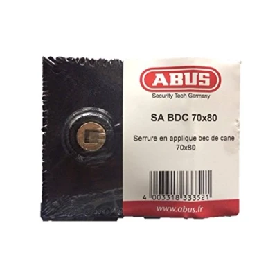 Immagine di Abus FC0526002A SA BDC 70X80 Serratura con maniglia e orizzontale senza chiave, 70 x 80, zincata termofilata